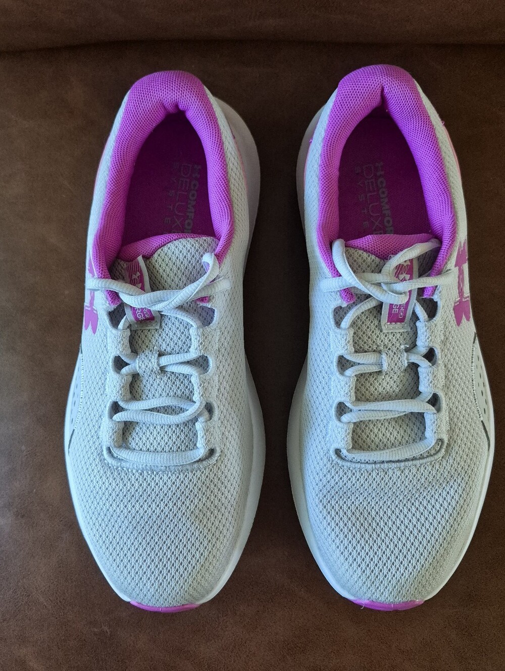Under Armour Womens Charged Surge 4 Running Shoes Lightweight Breathable Cushion - Picture 7 of 11